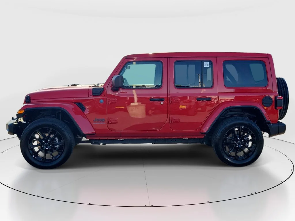 Used 2025 Red Jeep Sahara 4xe image 7