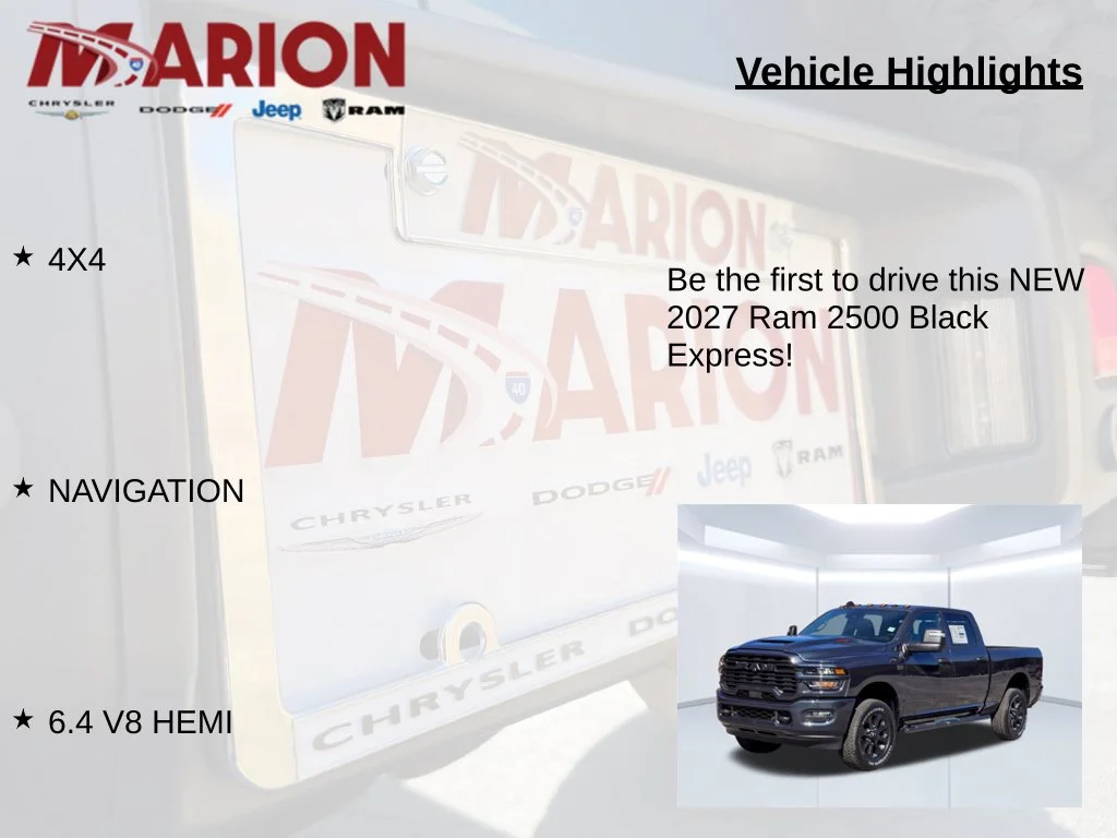 New 2027 Blue Ram Black Express image 5