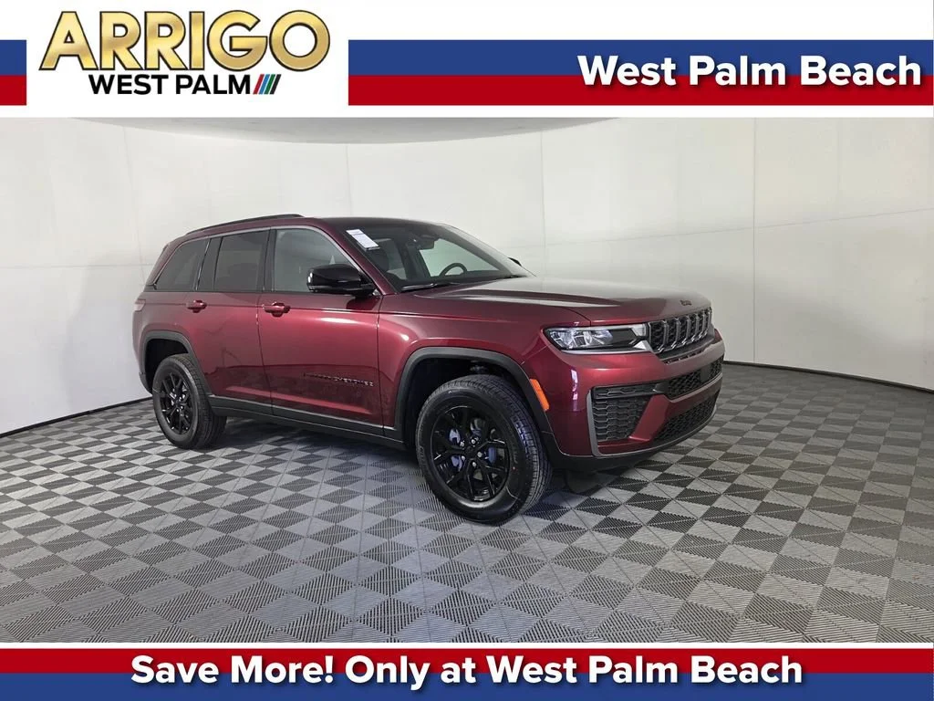 New 2026 Velvet Red Pearl-Coat Exterior Paint Jeep Laredo Altitude image 1