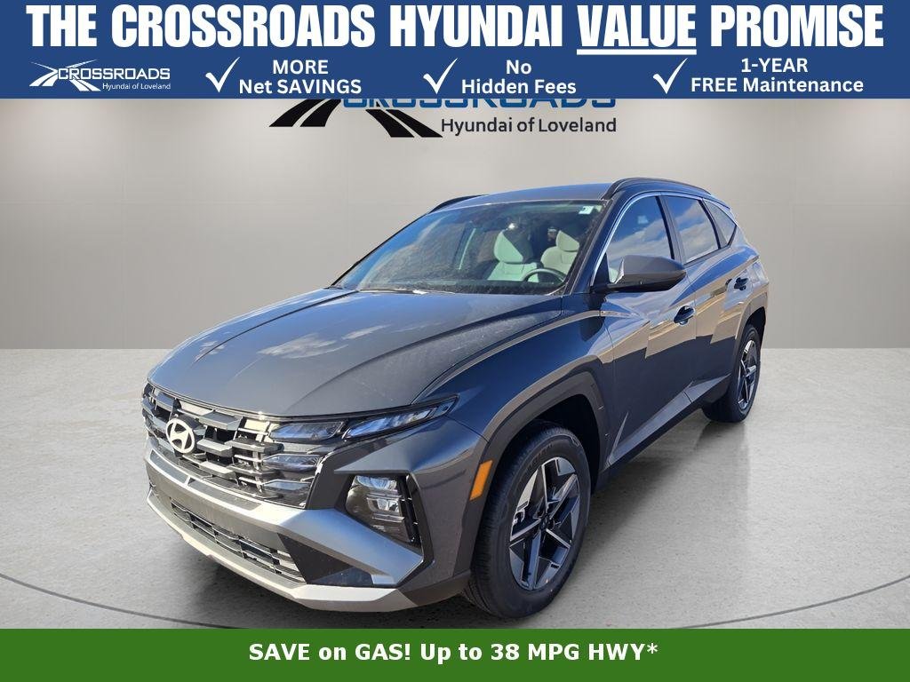 New 2026 Amazon Gray Hyundai SEL AWD image 1
