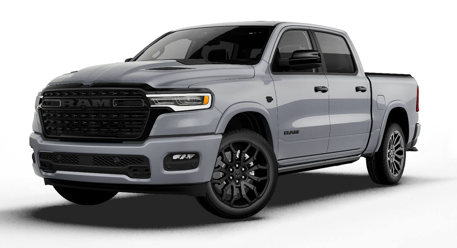 New 2027 Silver Zynith Exterior Paint RAM 4WD CREW 5