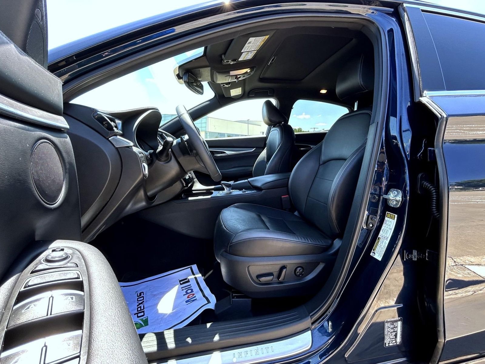 Certified Used 2023 Blue INFINITI LUXE image 10