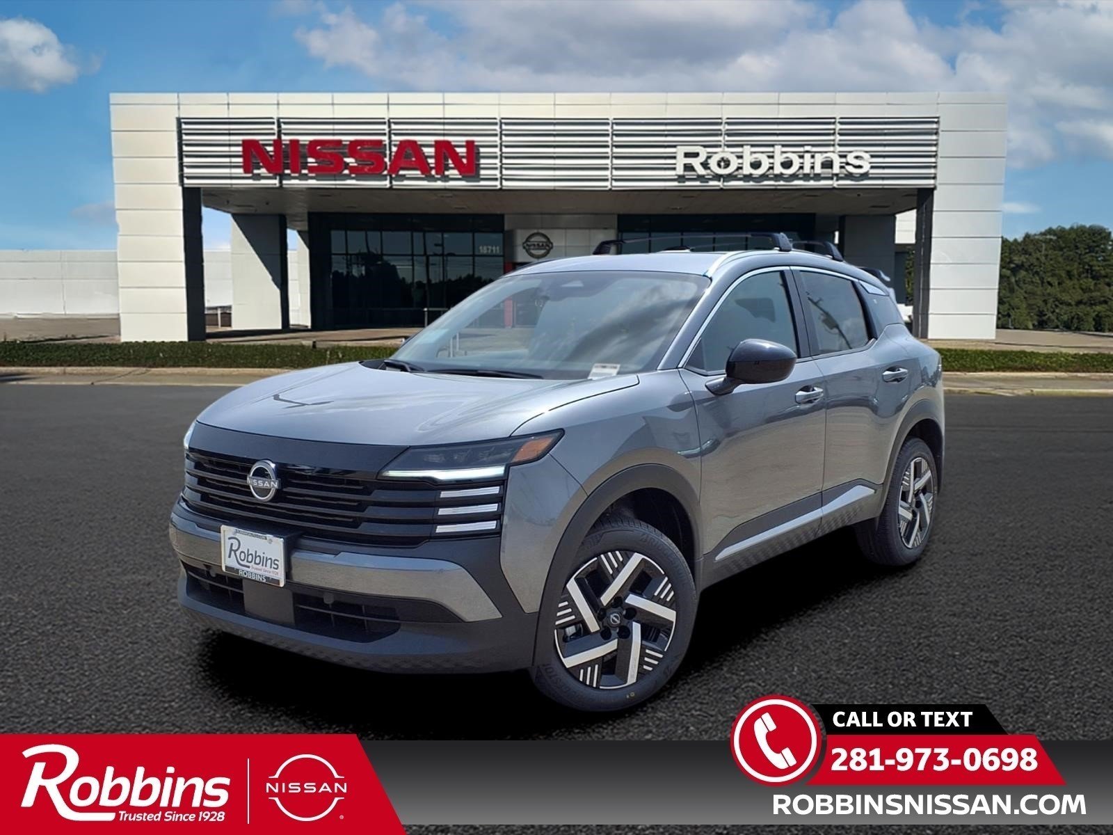 New 2026 Gun Metallic Nissan SV image 1