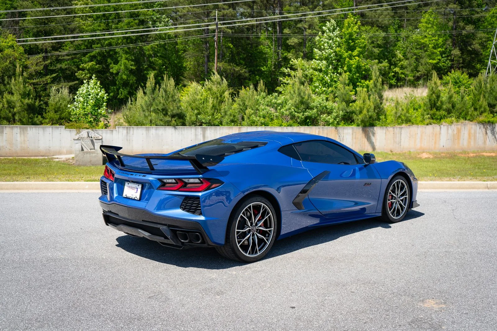 Used 2023 Blue Metallic Chevrolet Stingray image 26