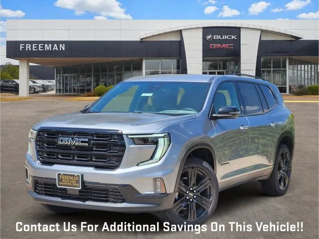 New 2026 GMC Acadia Elevation