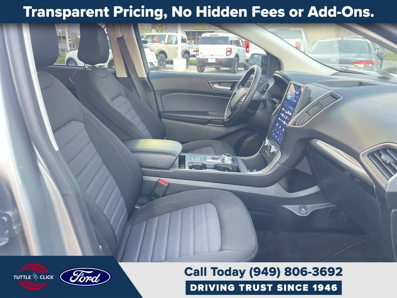 Used 2023 ICONIC SILVER MET Ford SE image 25