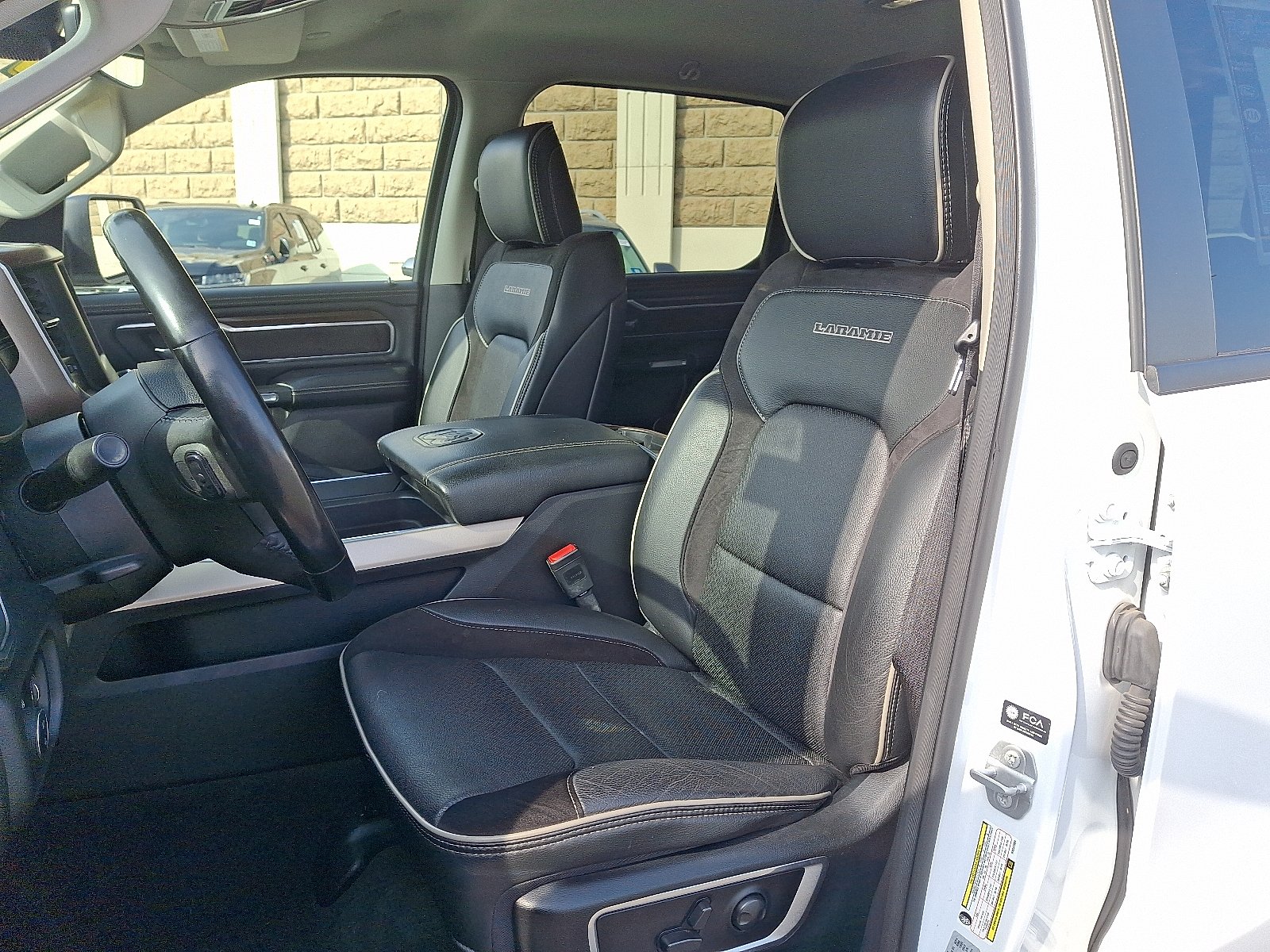 Used 2022 Bright White Clearcoat - PW7 Ram Laramie Crew Cab 4x4 5