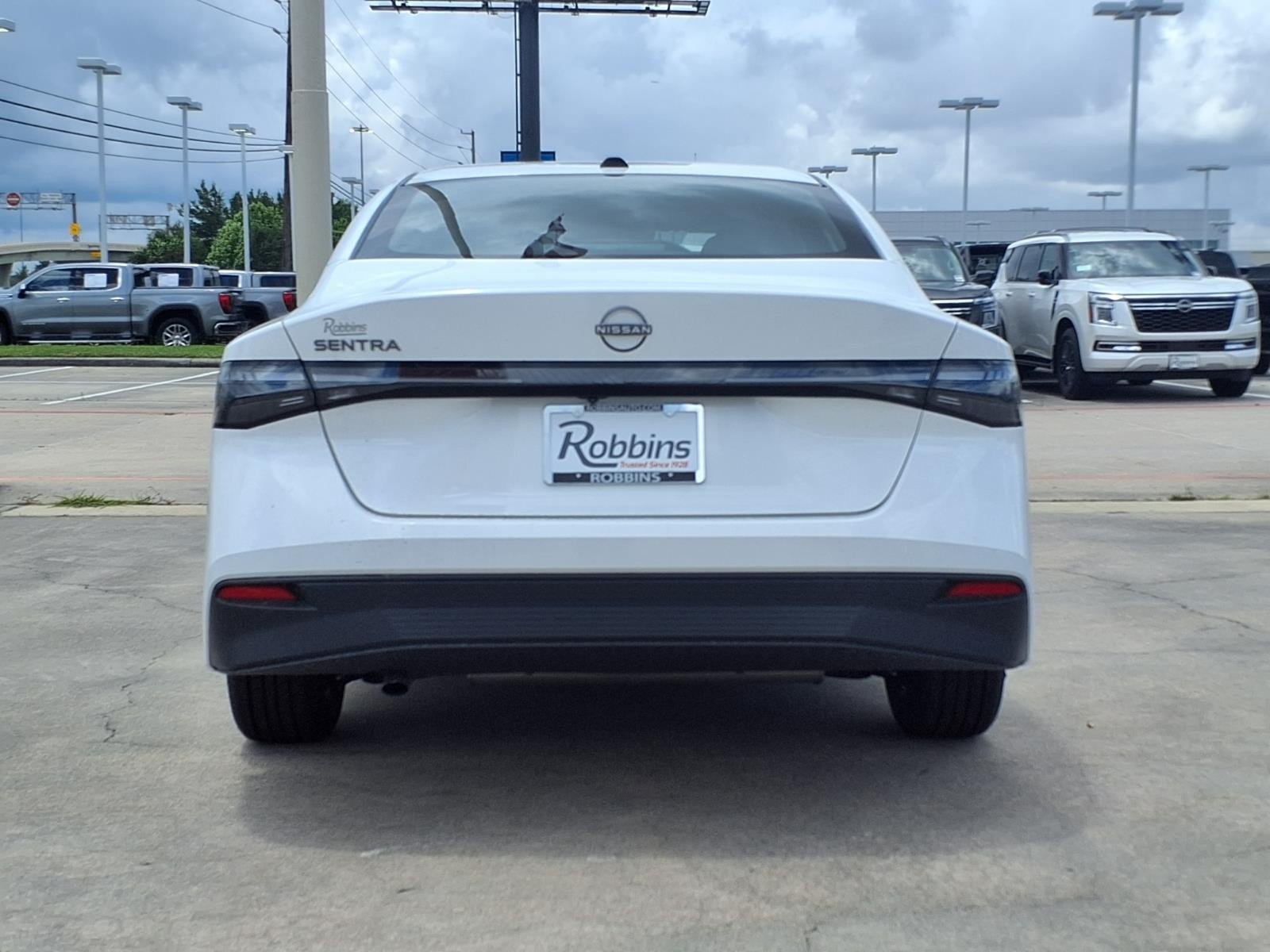 2026 Nissan Sentra SV White at Robbins Nissan
