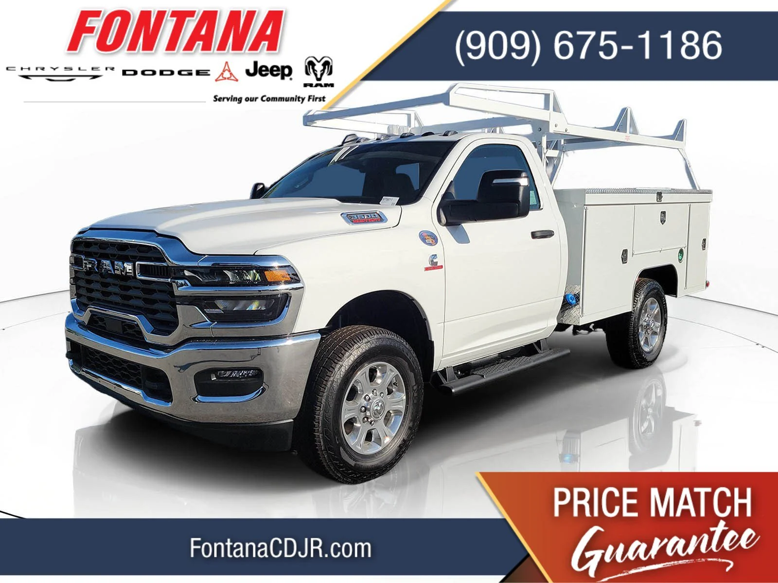 New 2026 Bright White Clearcoat RAM Tradesman image 1