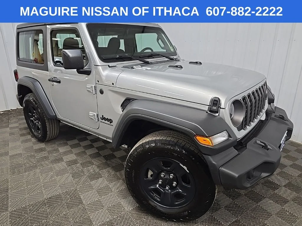 Used 2024 Silver Jeep Sport image 7