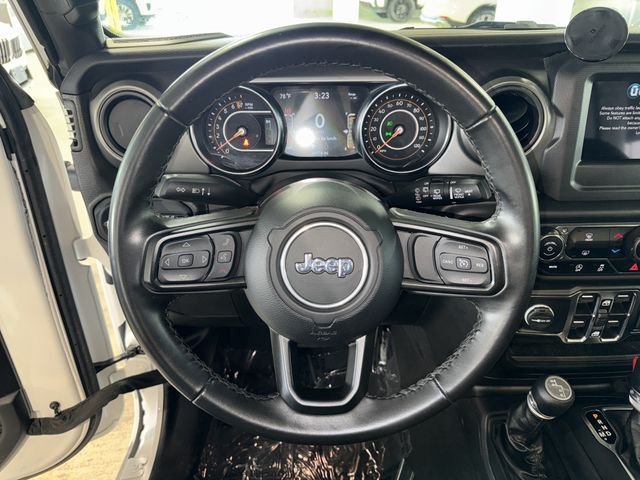 Used 2022 Bright White Clearcoat Jeep Unlimited Willys image 20