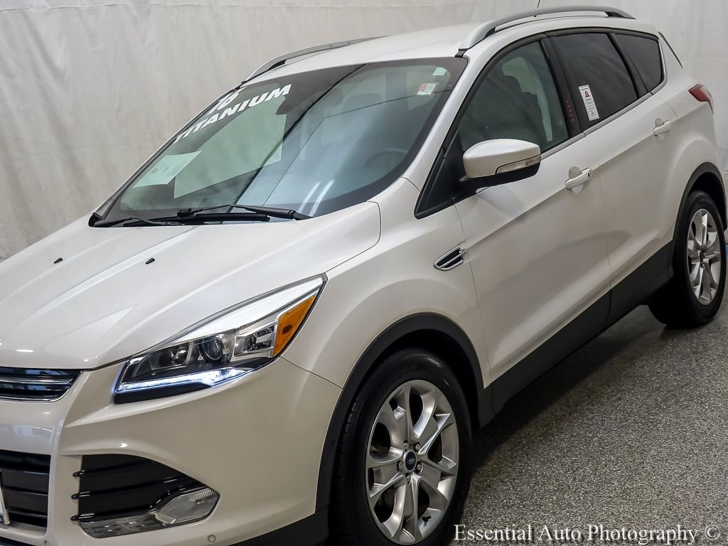 Used 2016 White Platinum Clearcoat Metallic Ford Titanium image 4