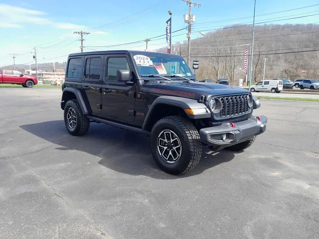 Used 2024 Black Jeep Rubicon image 2