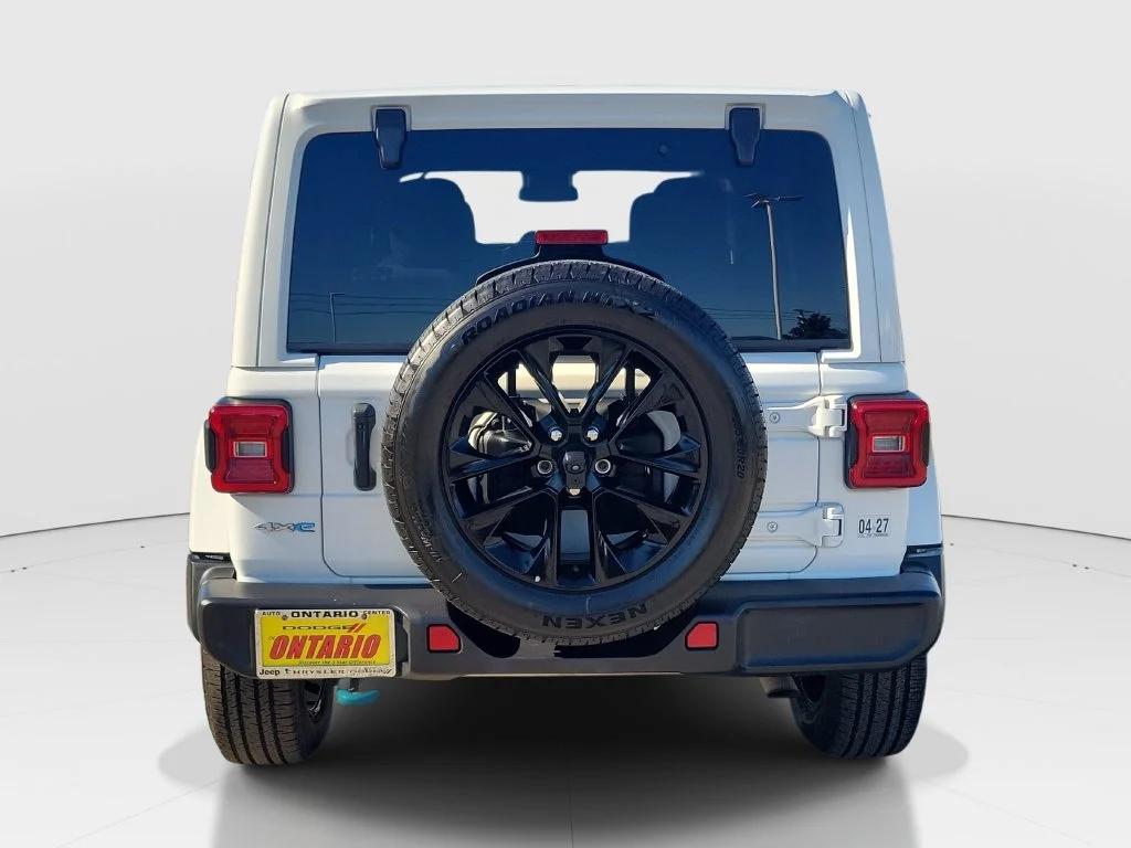 Certified Used 2024 White Jeep Sahara 4xe image 4