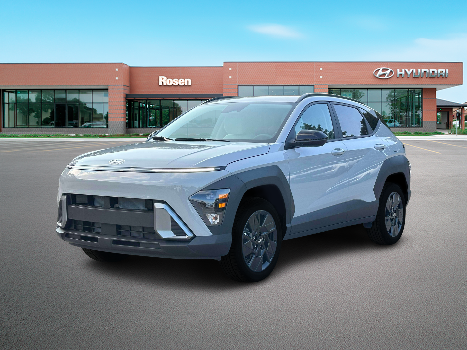 New 2027 Gray Hyundai SEL Sport AWD image 1