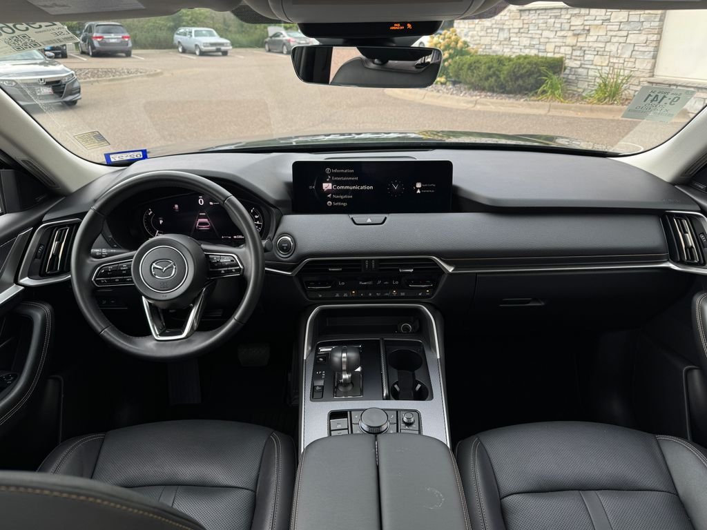 Used 2025 Machine Gray Metallic Mazda Premium PREMIUM PKG-LEATHER/MOON/NAV/21" WHEELS image 17