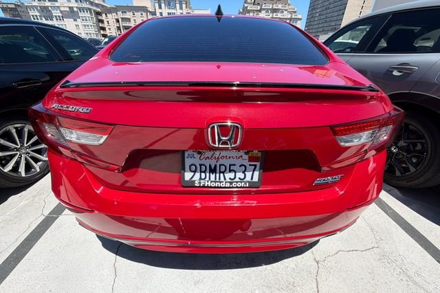 Used 2022 San Marino Red Honda Sport Special Edition image 9