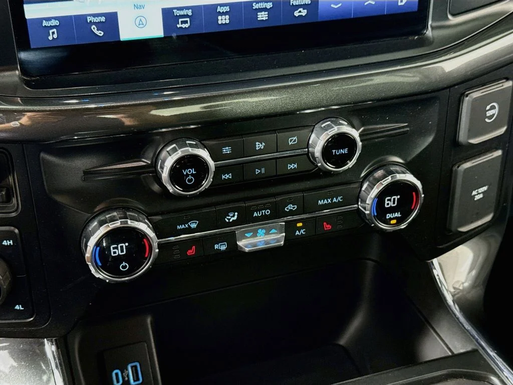 Used 2021 Carbonized Gray Metallic Ford XLT image 20