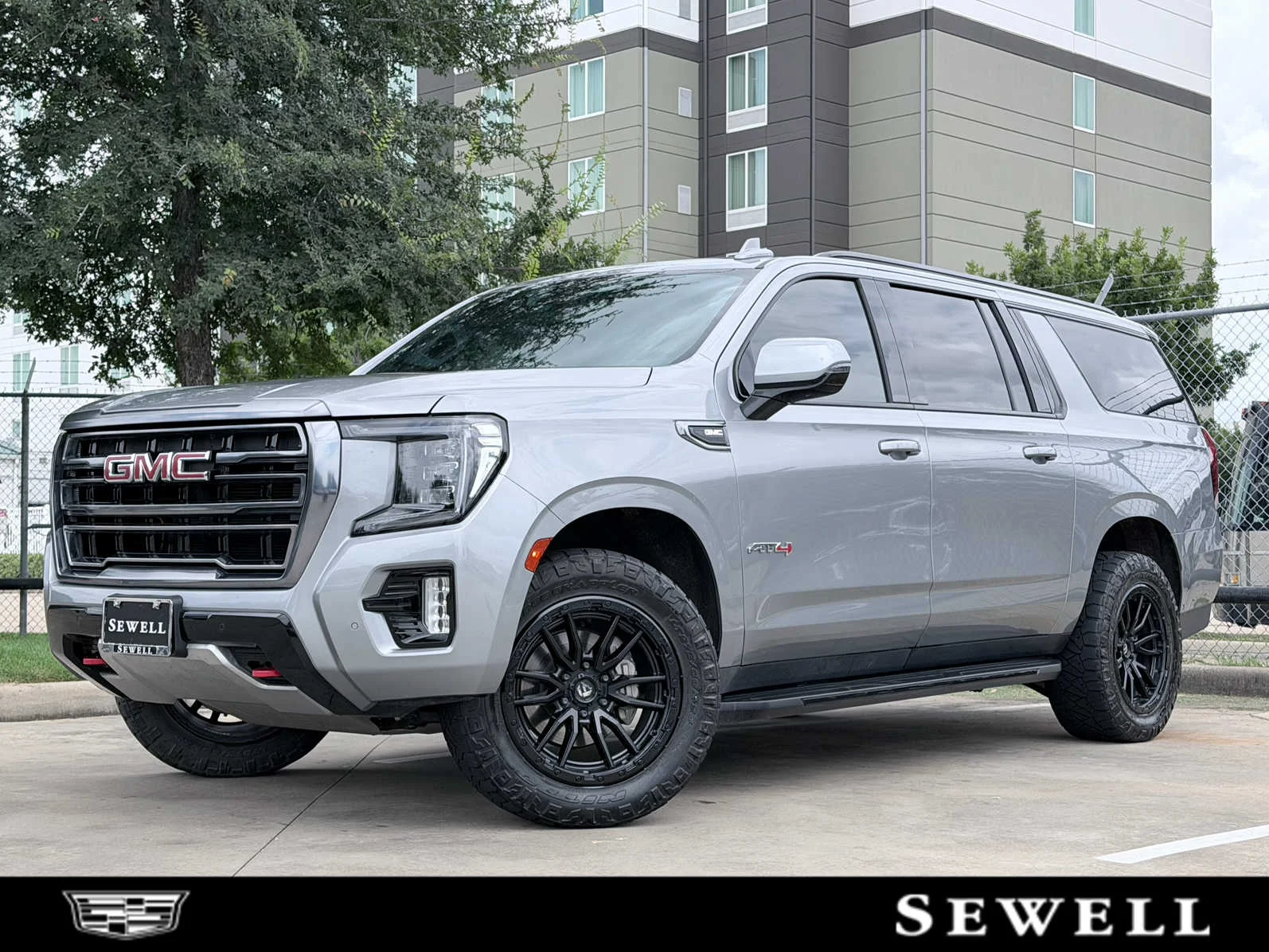 Used 2023 Sterling Metallic GMC AT4 image 1