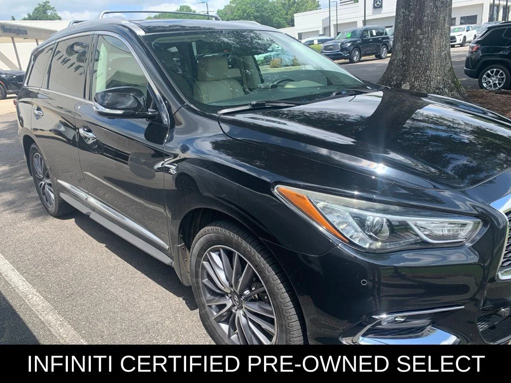 Certified Used 2020 Black Obsidian INFINITI LUXE image 1