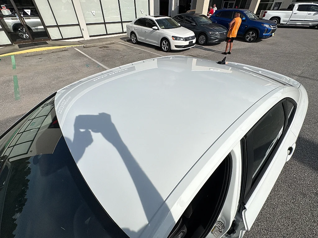 Certified Used 2023 Pure White Volkswagen Sport Auto image 13