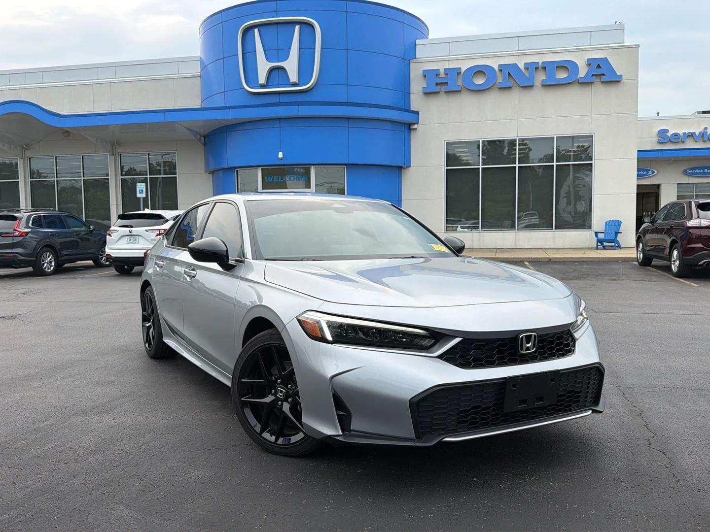 Used 2026 Solar Silver Metallic Honda Sport image 13