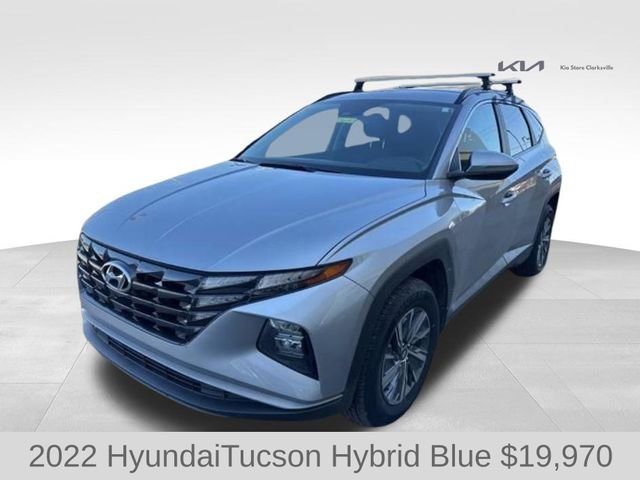 2022 Hyundai Tucson Hybrid Blue photo 3