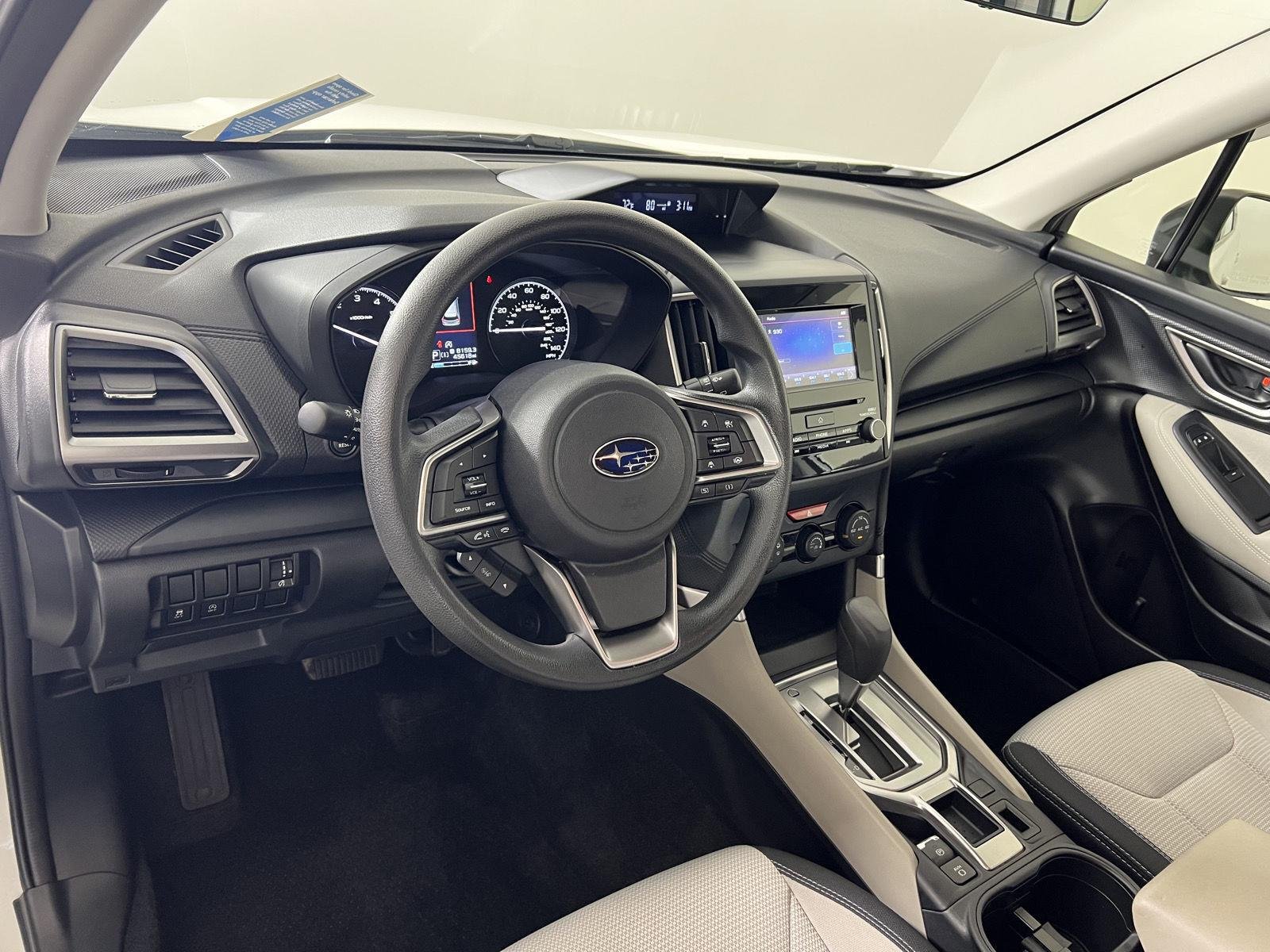 Used 2020 Crystal White Pearl Subaru Base image 3