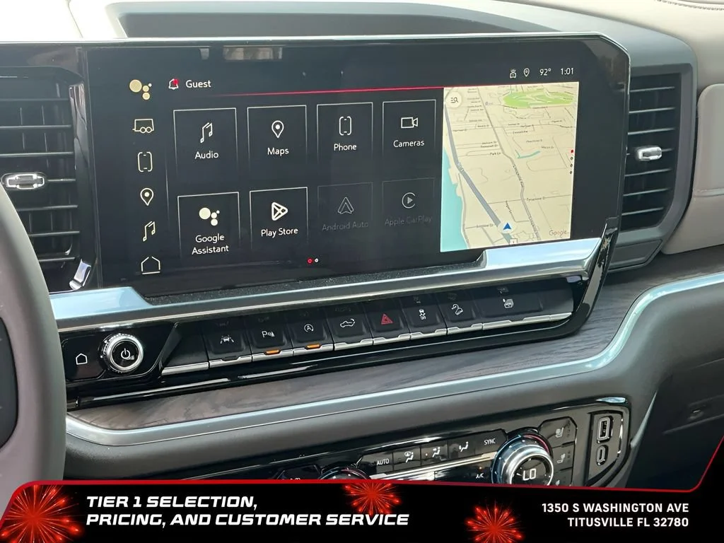 New 2026 Glacier White Tricoat GMC SLT image 43