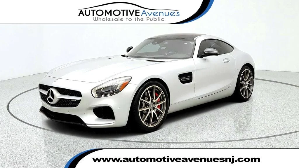 Used 2016 Iridium Silver Mercedes-Benz Mercedes-AMG® GT S 2dr Coupe w/ Dynamic Plus Pkg & Pano Roof image 1