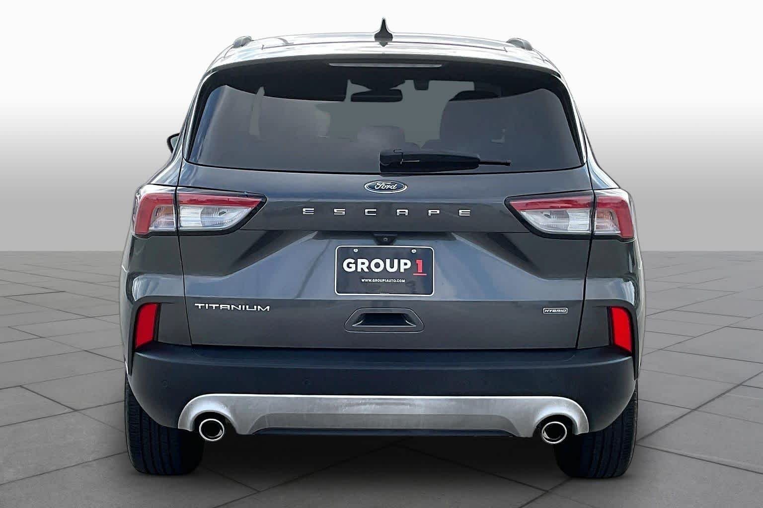Used 2020 Magnetic Metallic Ford Titanium Hybrid image 4