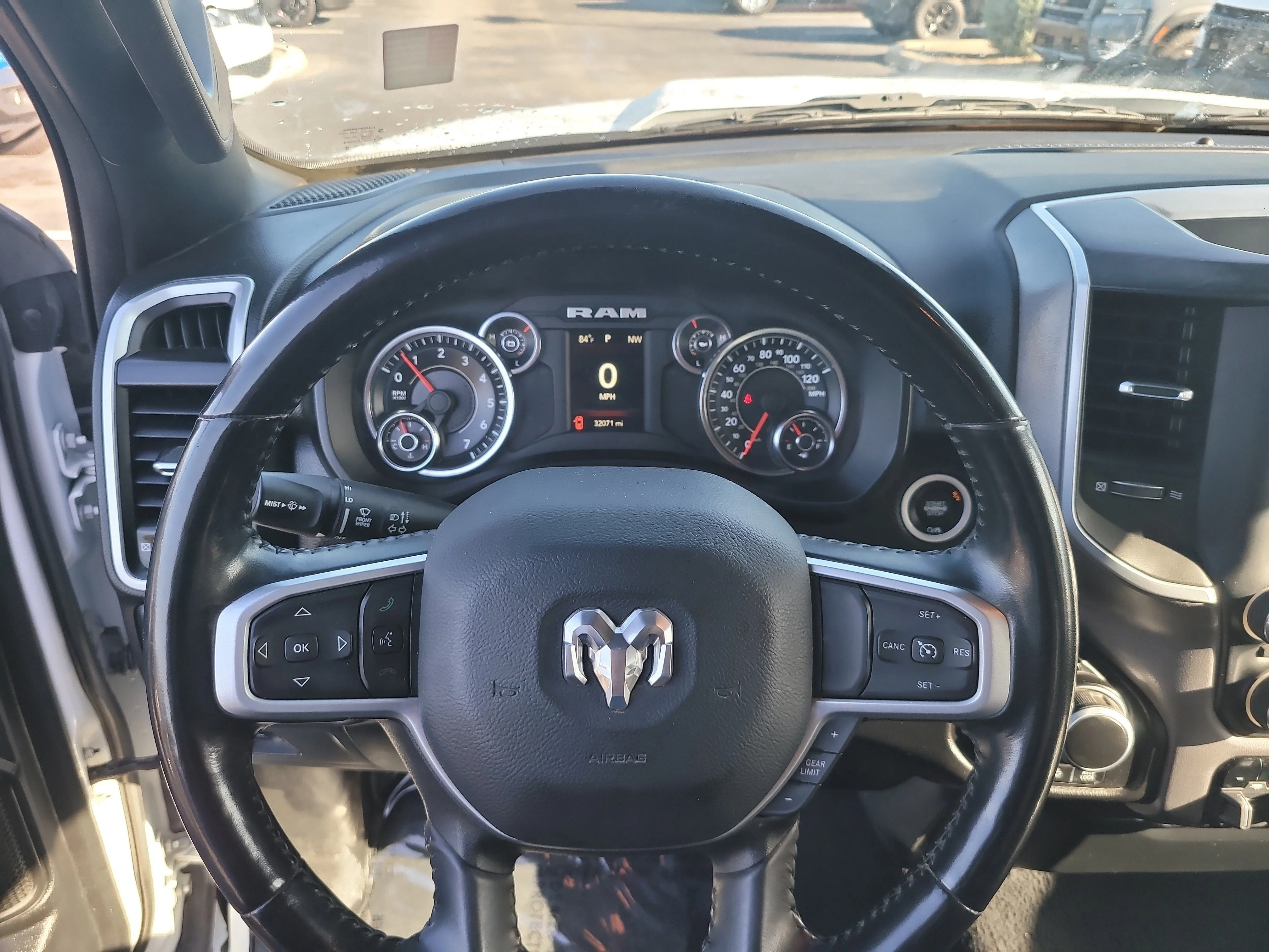 Used 2023 Bright White Clearcoat Ram Big Horn image 26