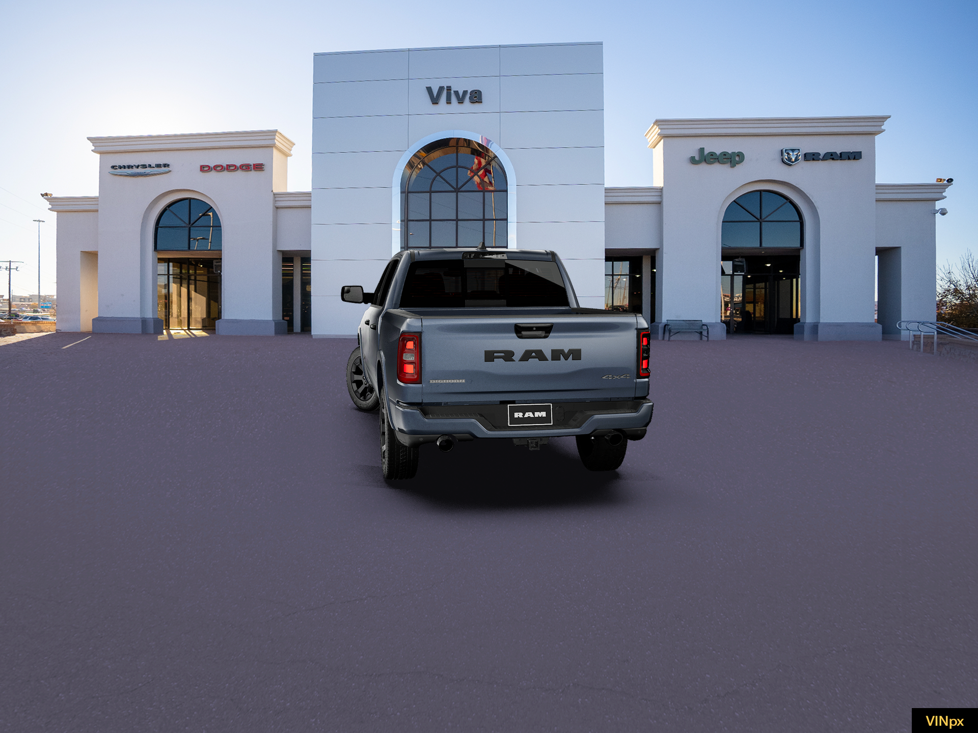 New 2027 Forged Blue Metallic RAM BIG HORN image 8