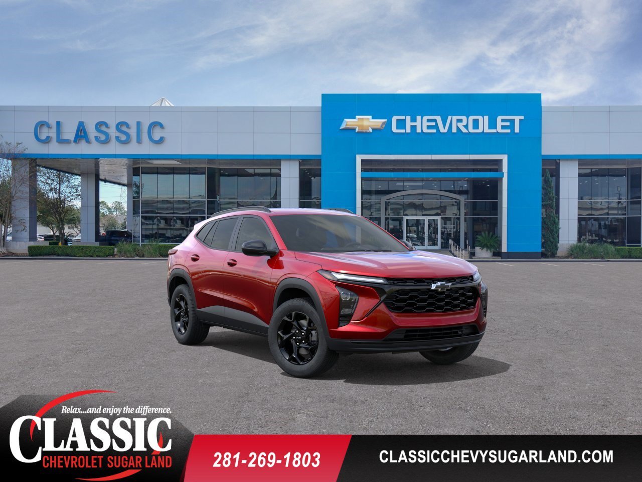 New 2026 Apex Red Chevrolet LT image 1