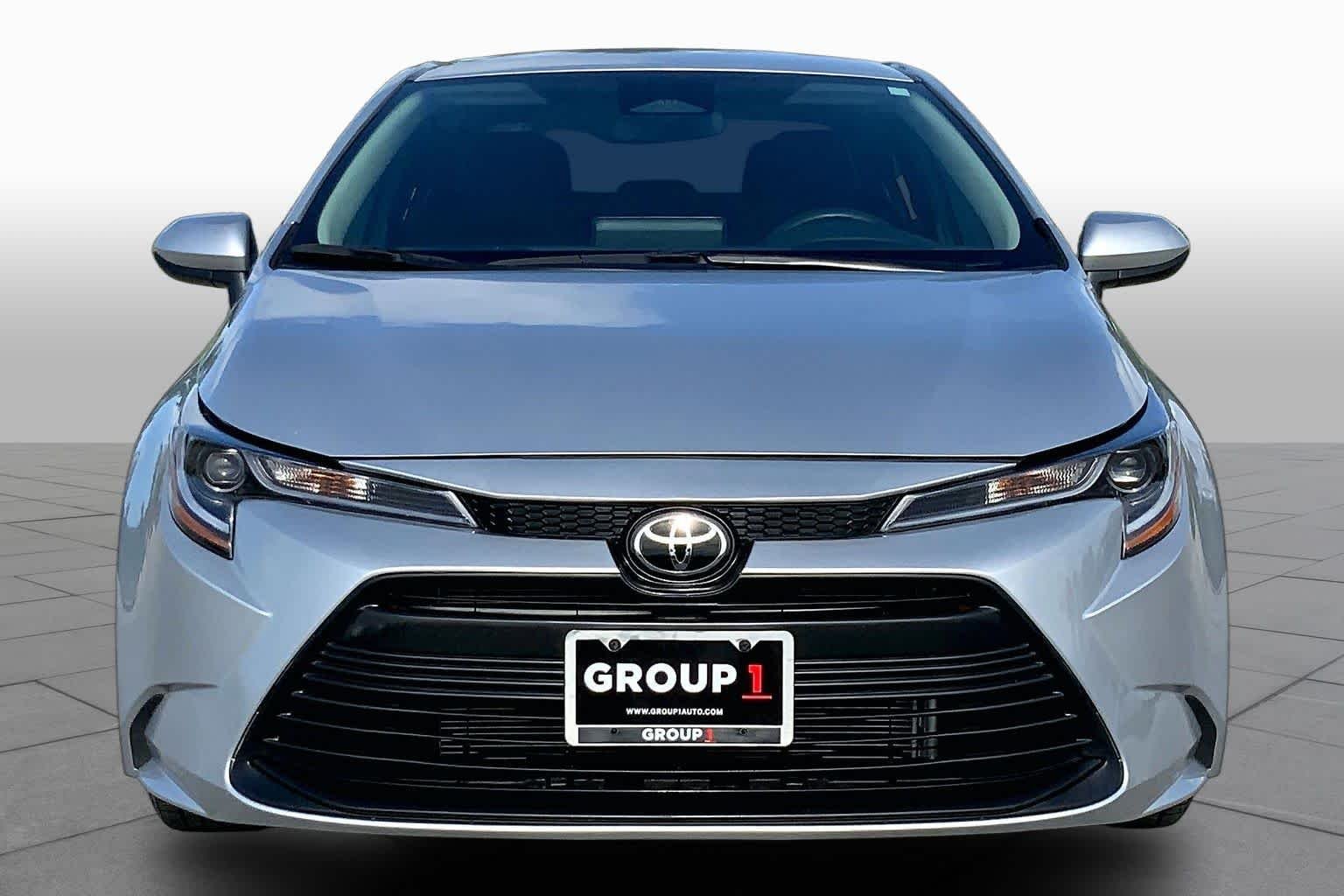 Used 2024 Classic Silver Metallic Toyota LE image 4