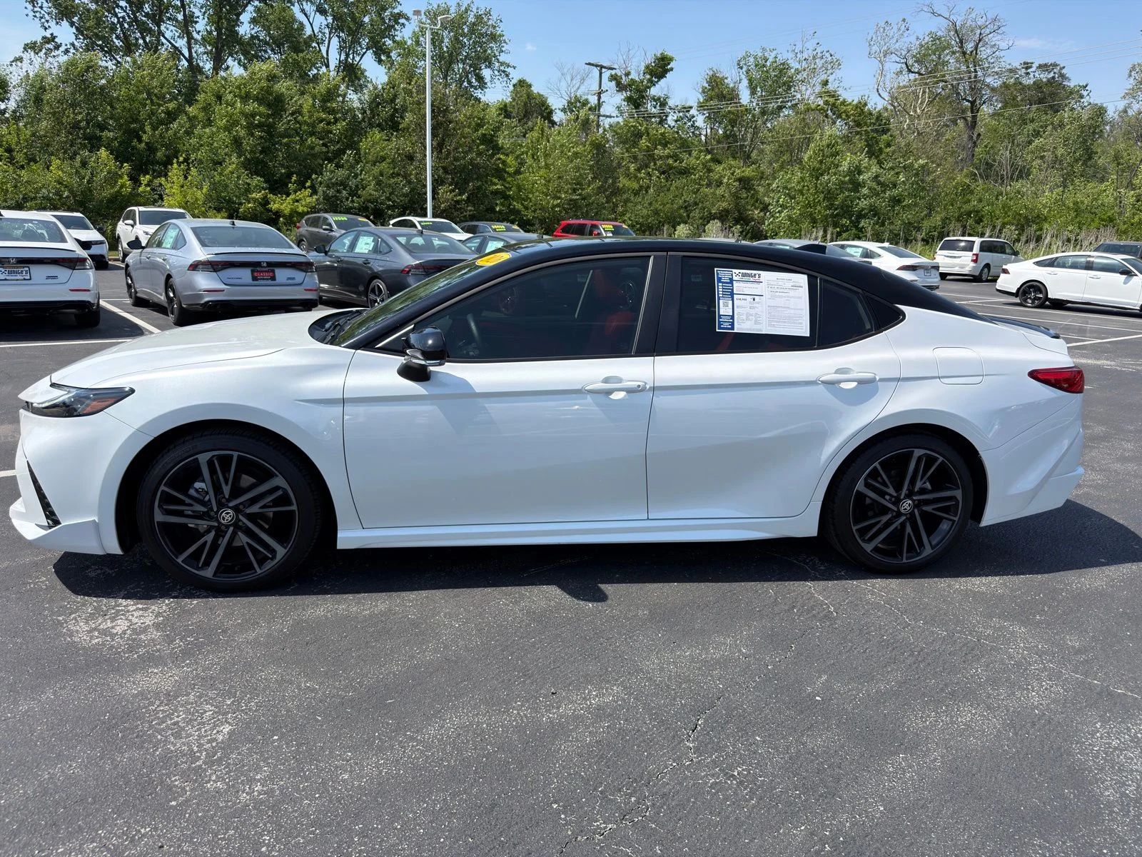 Used 2026 Midnight Black Metallic Toyota XSE image 3