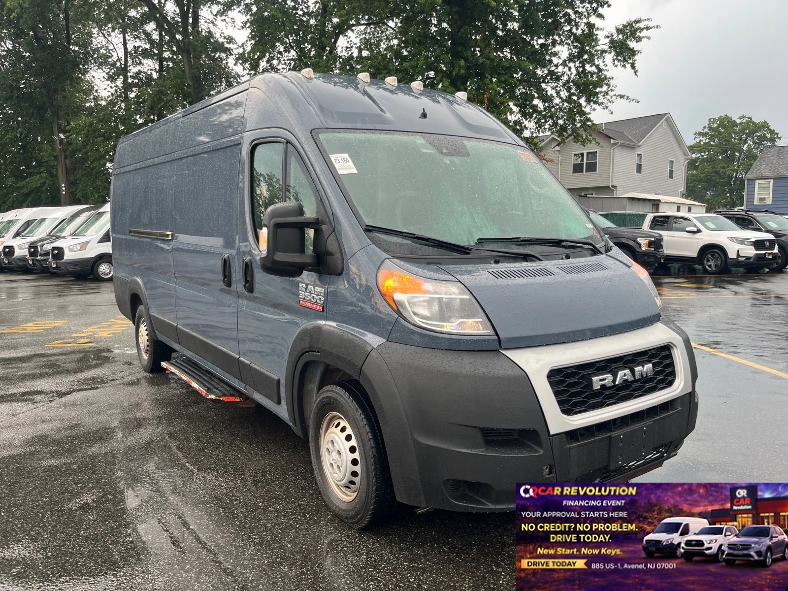 Used 2021 Patriot Blue Pearlcoat Ram High Roof 3500 159
