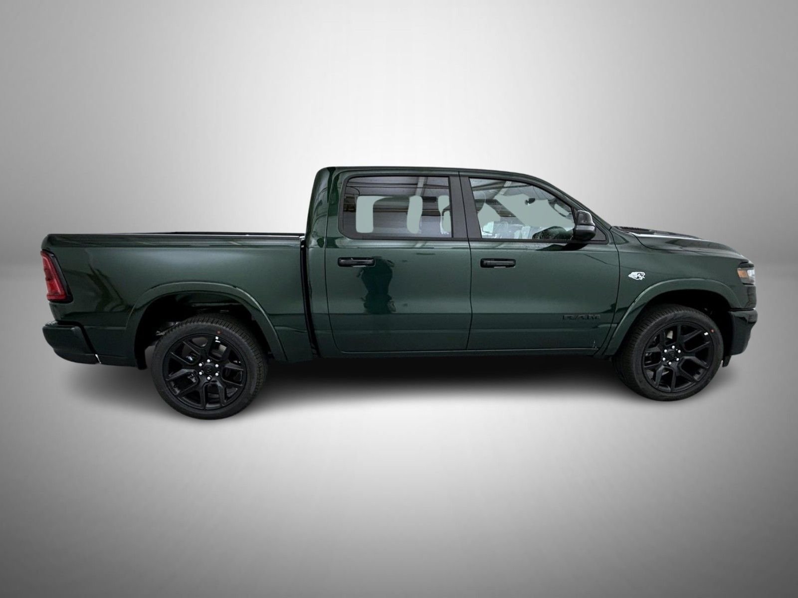 New 2026 Serrano-Green Metallic Exterior Paint RAM Laramie image 4