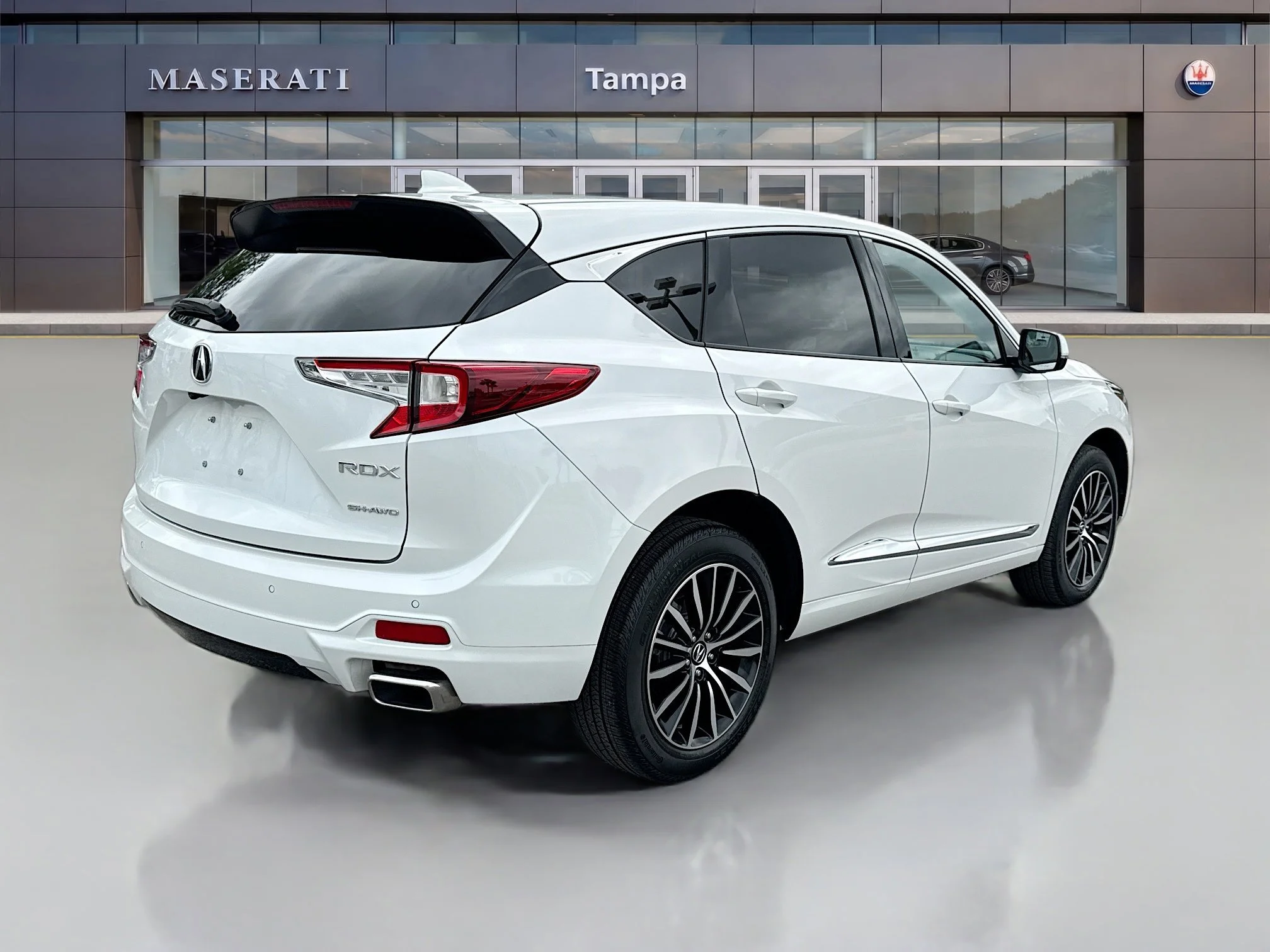 Used 2025 Platinum White Pearl Acura w/Advance Package image 3