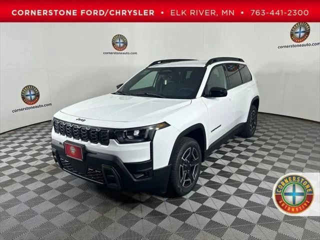 New 2026 Bright White Clearcoat Jeep Laredo image 1