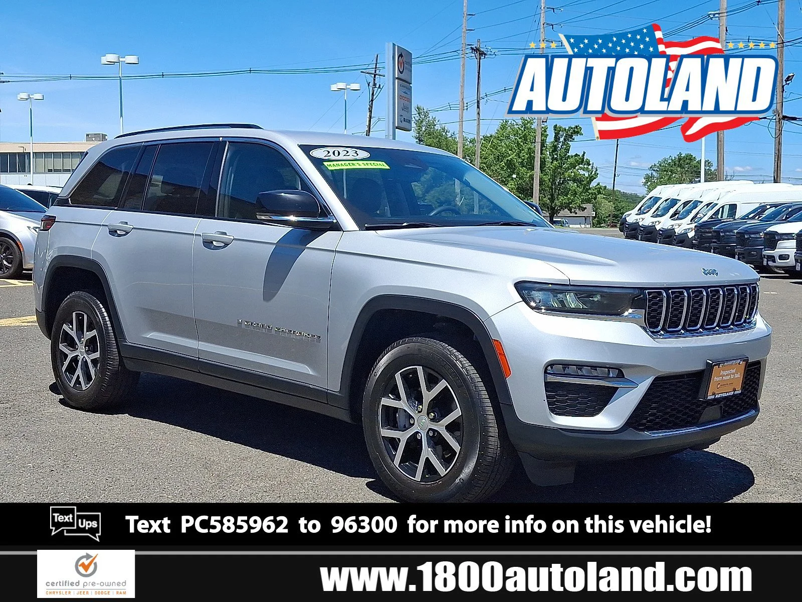 Certified Used 2023 Silver Zynith Jeep Limited image 1