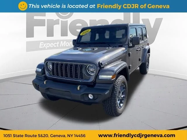 New 2026 Granite Crystal Metallic Clear-Coat Exterior Paint Jeep 85th Anniversary Edition image 1