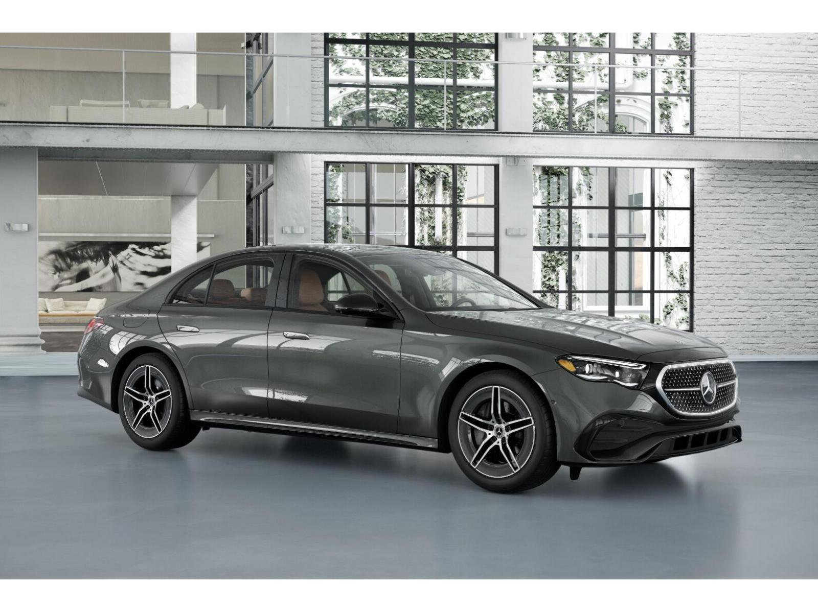 New 2026 Graphite Grey Metallic Mercedes-Benz E 450 4MATIC® Sedan image 12