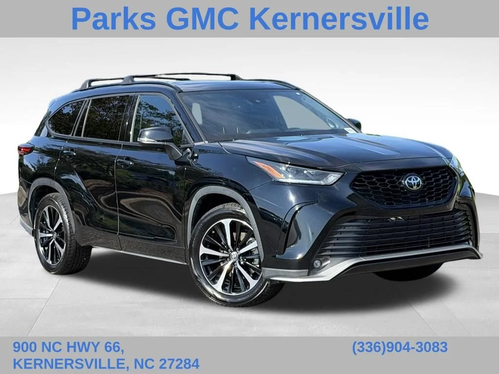 Used 2021 Black Toyota XSE image 1