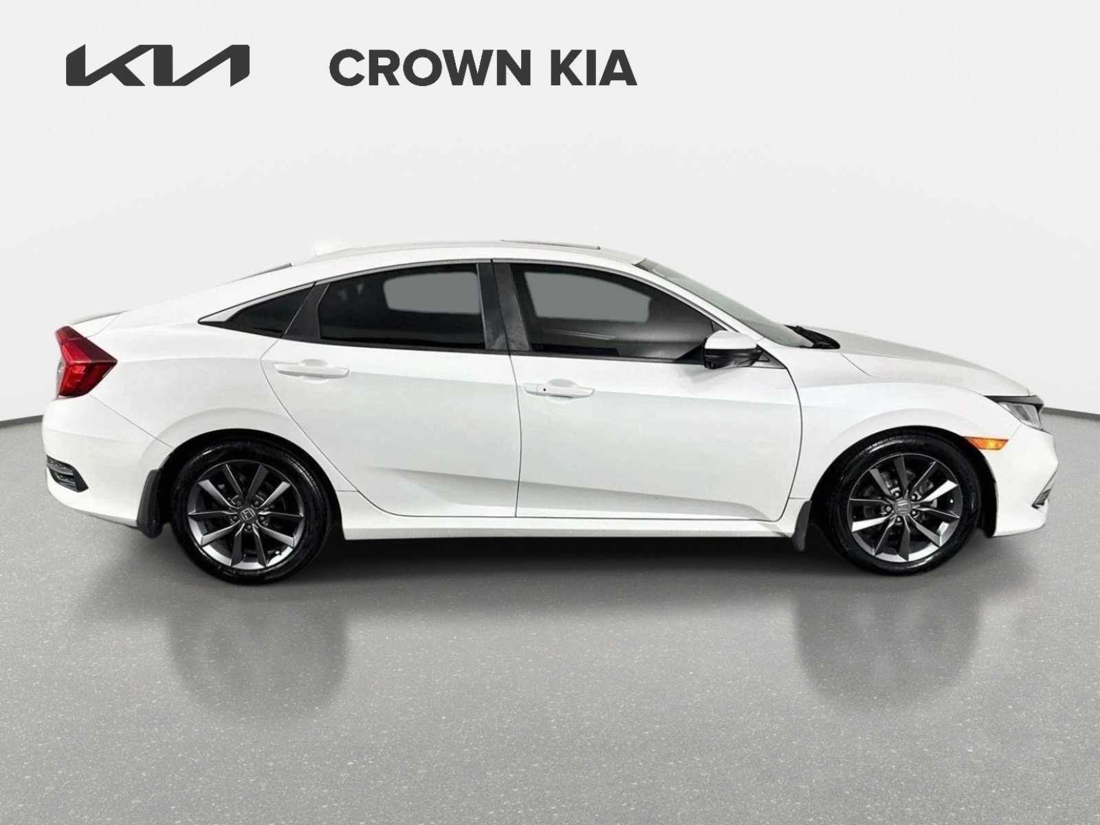 Used 2019 White Orchid Pearl Honda EX image 4