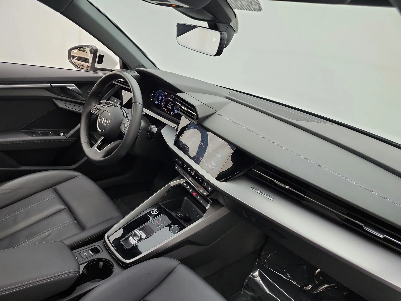 Used 2023 Glacier White Metallic Audi Premium image 19
