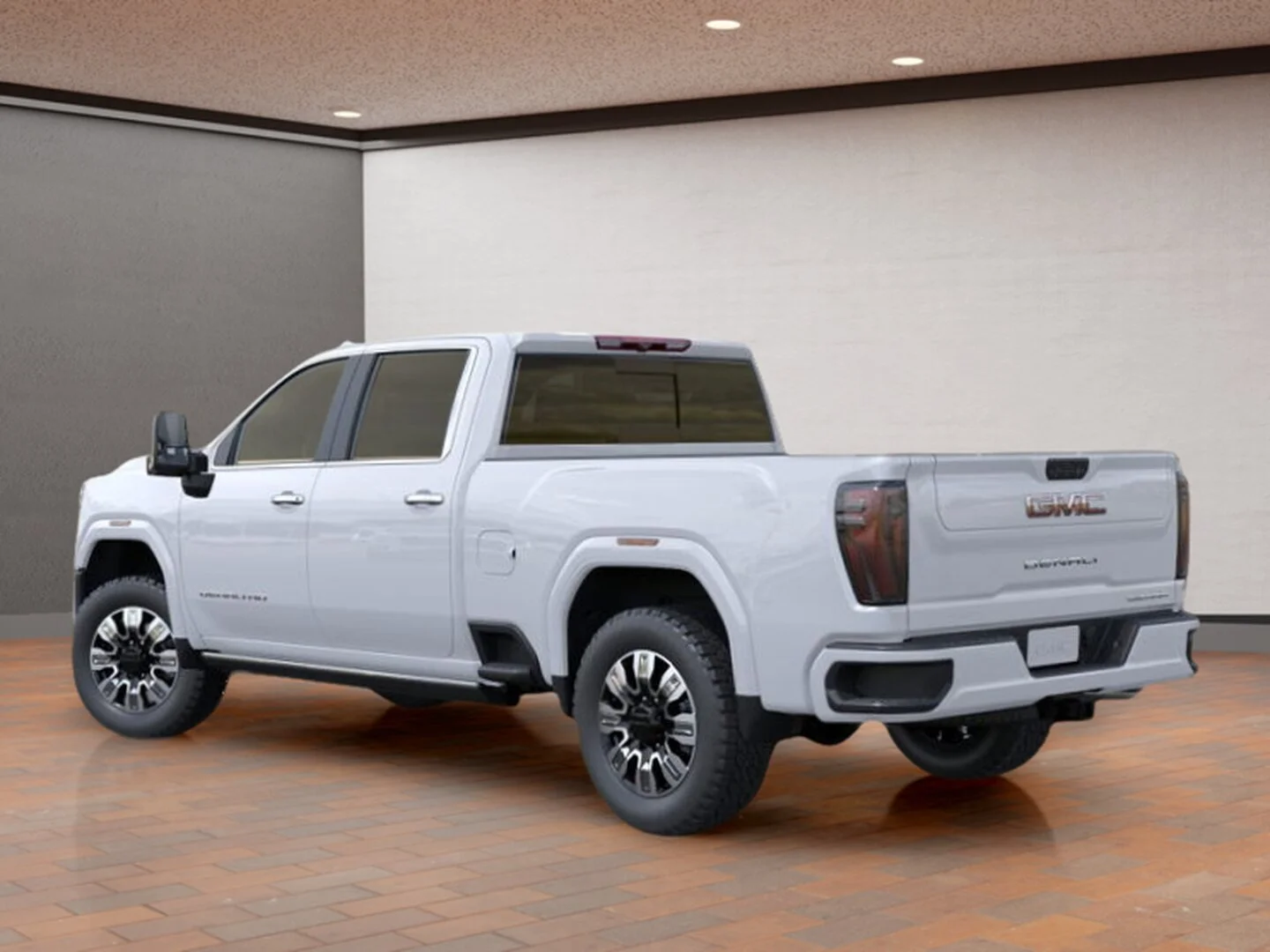 New 2026 White GMC Crew Cab Standard Box 4-Wheel Drive Denali image 3