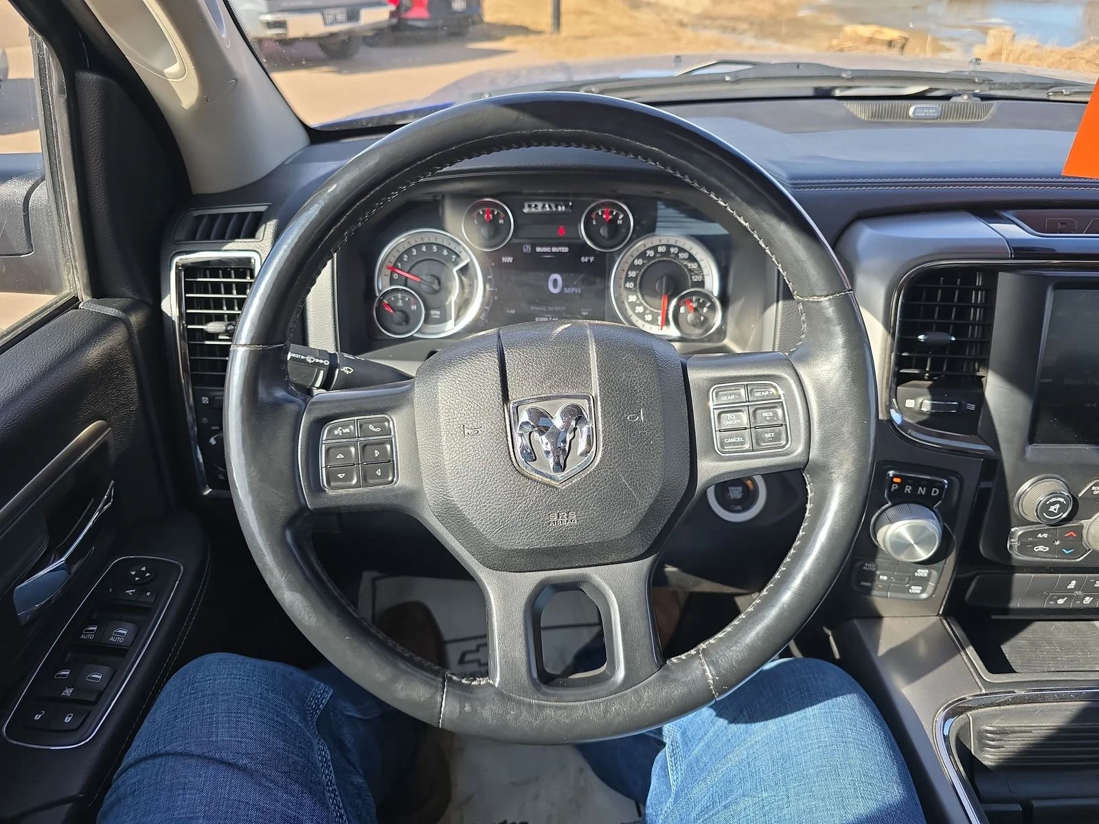 Used 2017 Blue Streak Pearlcoat Ram Sport image 11