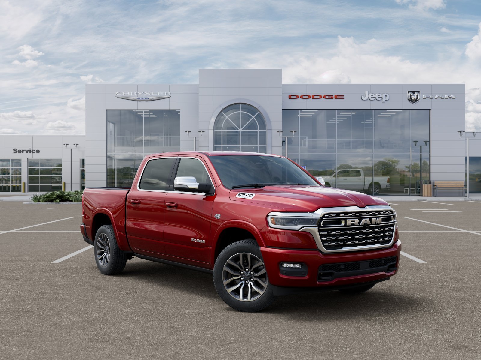 New 2026 Molten Red Pearl-Coat Exterior Paint RAM Limited image 23