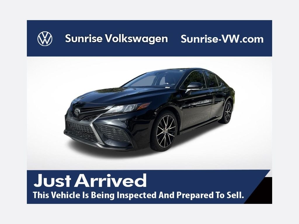 Used 2022 Black Toyota SE image 1